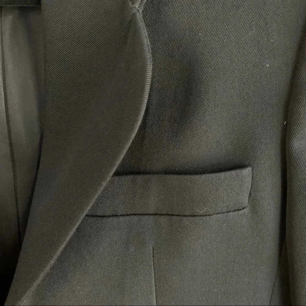 Evan Picone Wool Single Button Blazer - image 4